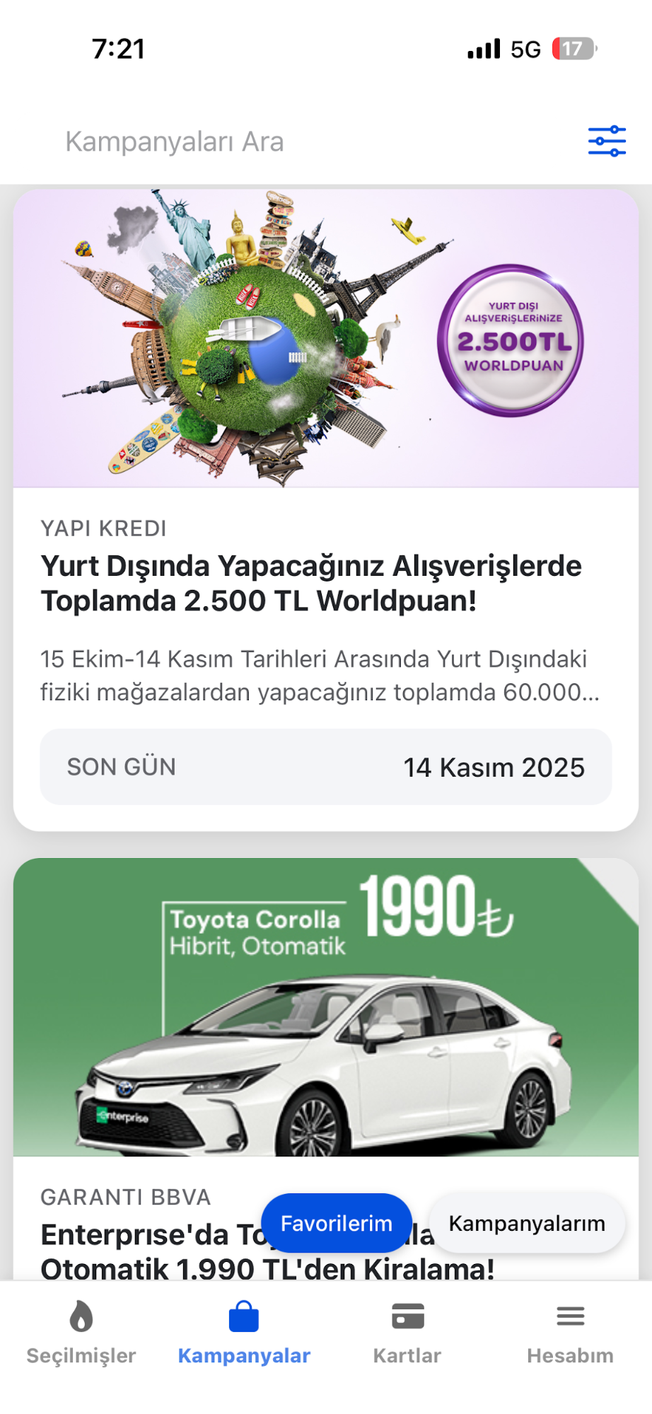 Kartiva Uygulama Ekran Görüntüsü